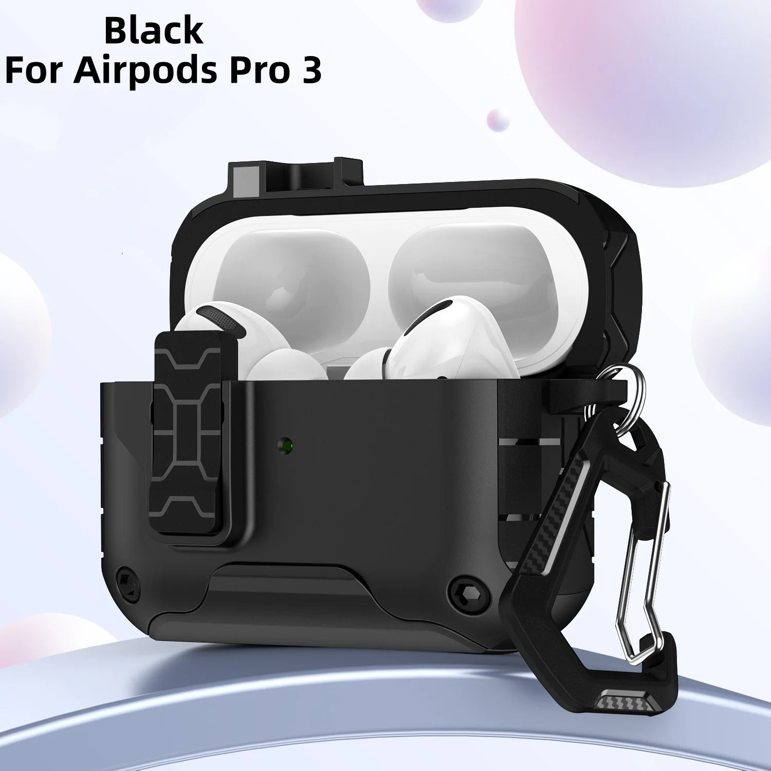 for AirPods Pro 3 Phone Stand Case Cover with Cleaning Kit Magsafe & Magnetic Auto Lock Protective Case Cover for AirPods Pro 3
