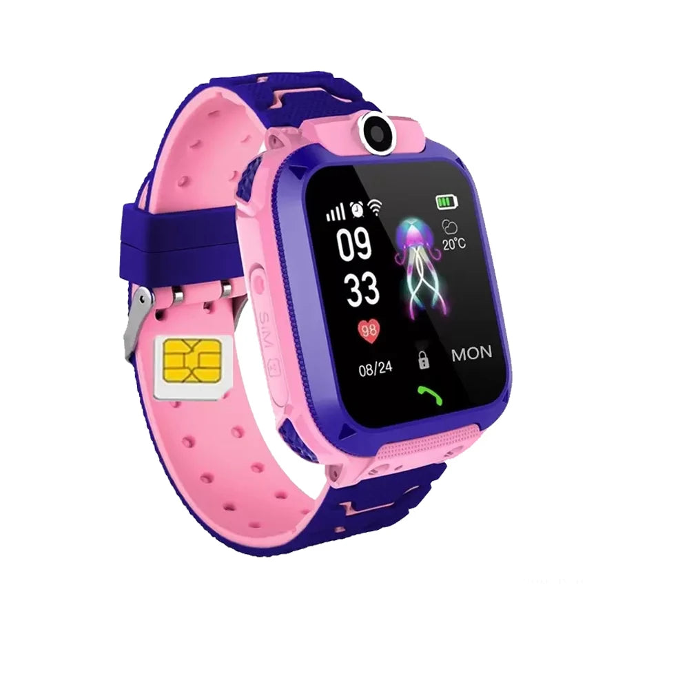 Kids Smart Watch Waterproof IP67 SOS Anti-lost Phone Watch Baby 2G SIM Card Call Location Tracker Child Smartwatch