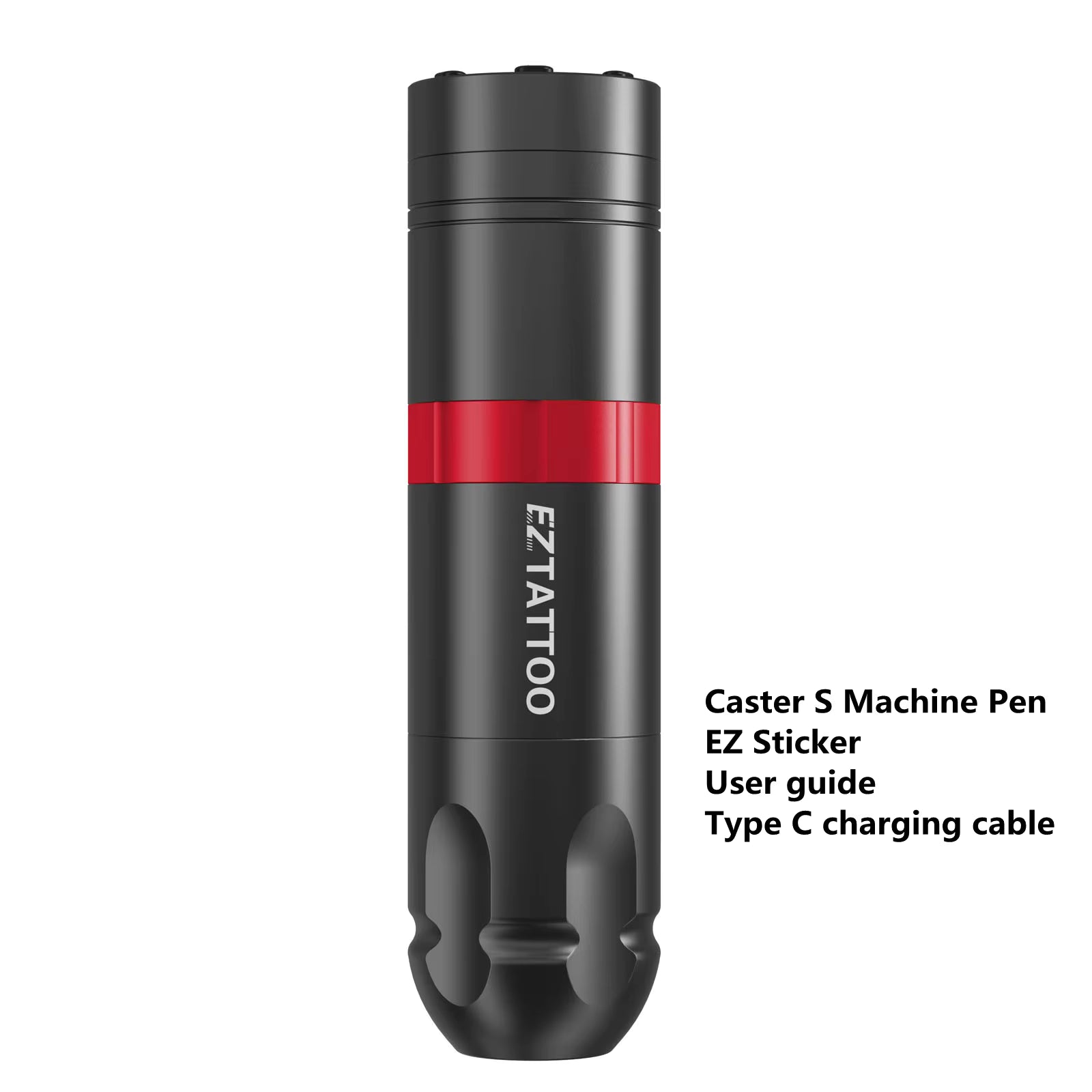 EZ Caster Wireless Cartridge Tattoo Machine pen  Rotaty Battery Pen with Portable Power Pack 1500mAh LED Digital Display