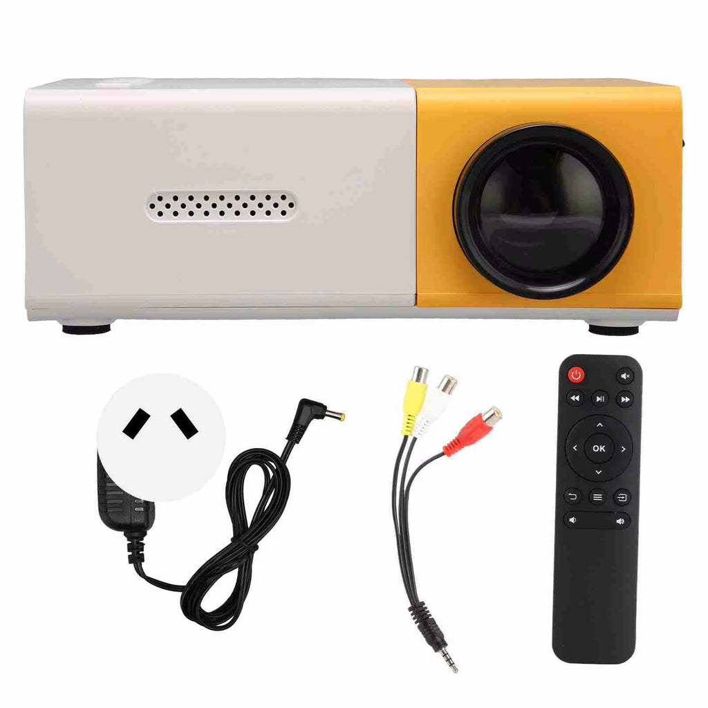 Mini Projector Smart HD 1080P HiFi Portable Movie Projector for USB HD Multimedia Interface Memory Card Smart Home Projector