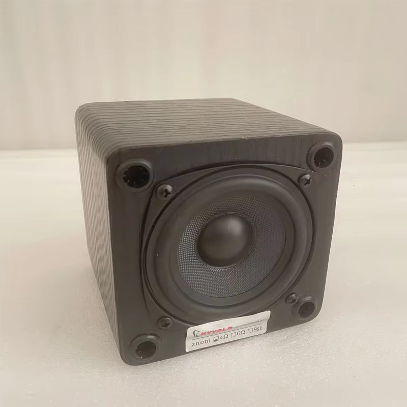 KYYSLB 30W 3 Inch Passive Bookshelf Speaker Full Range Home Theater System Sound Amplifier Wooden Diy Computer Audio LoudSpeaker