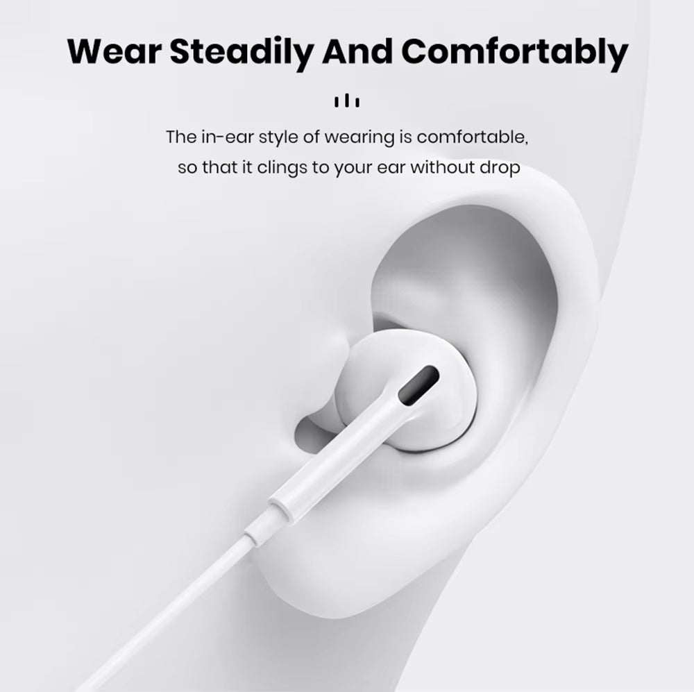 TOPK F05 3.5mm in Ear Earphone Stereo With Mic High Sound Quality HIFI Headphones