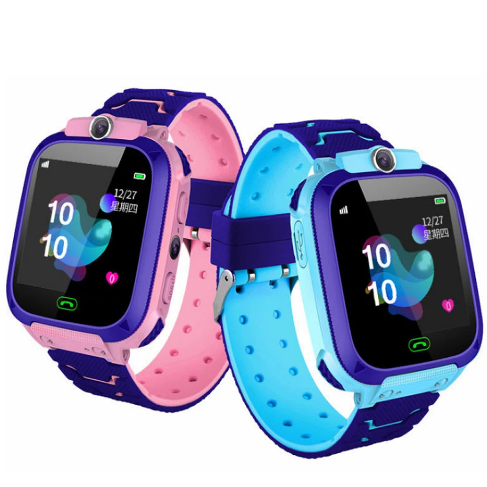 Kids Smart Watch Waterproof IP67 SOS Anti-lost Phone Watch Baby 2G SIM Card Call Location Tracker Child Smartwatch
