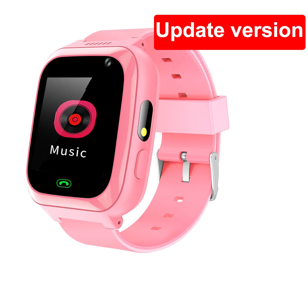 Smart Watch Kids Phone Call Music Play Flashlight 6 Games Smartwatch Clock