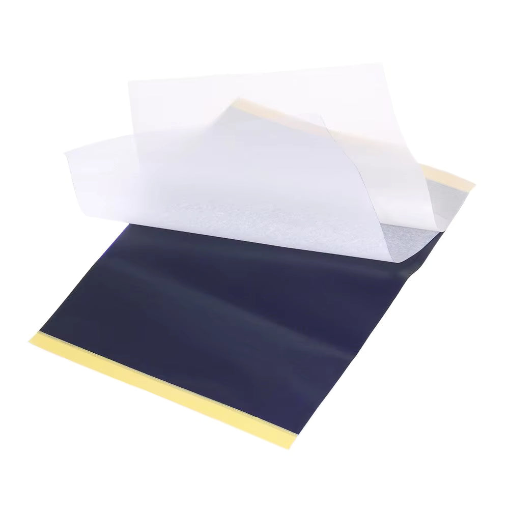 100/50/30/10/5pcs Tattoo Transfer Paper A4 Size Tattoo Stencil Paper Carbon Thermal Copy Paper for Tattoo Transfer Machine