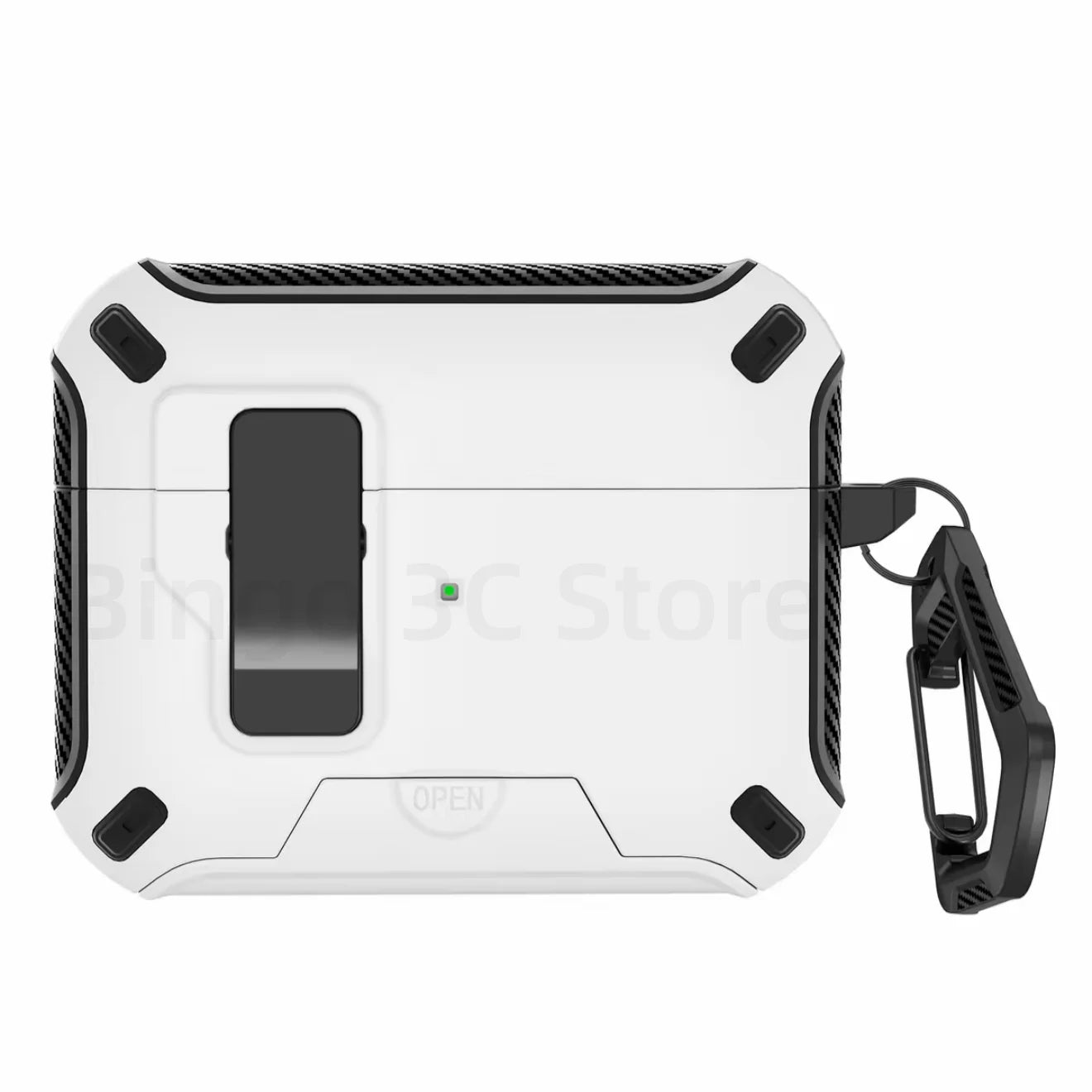 For AirPods Pro 3 (2025) Case Compatible with Magsafe Magnetic Automatic Lock with Phone Stand & Cleaning Kit For AirPods Pro 3